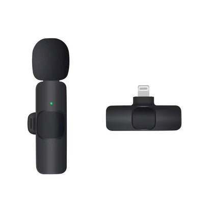 KEKAXI Wireless Microphone Wireless Lapel Microphone Portable Vid